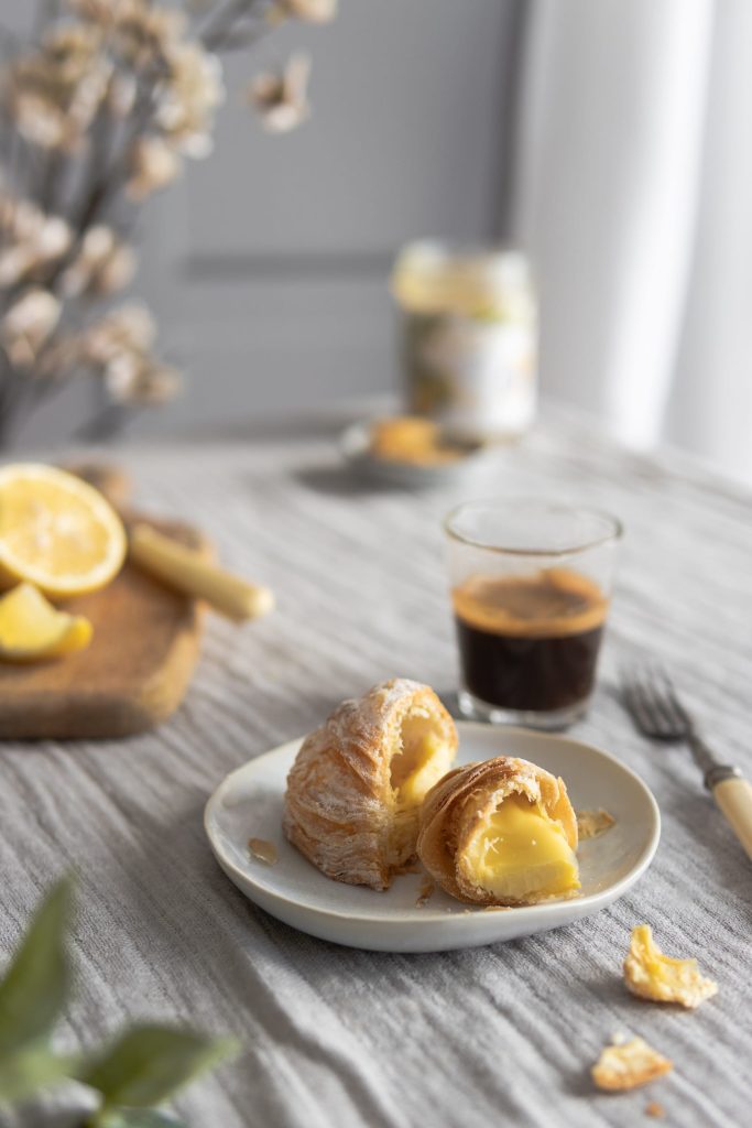Jessie Smiths Lemon Sfogliatelle - Lou Carruthers Food Photographer