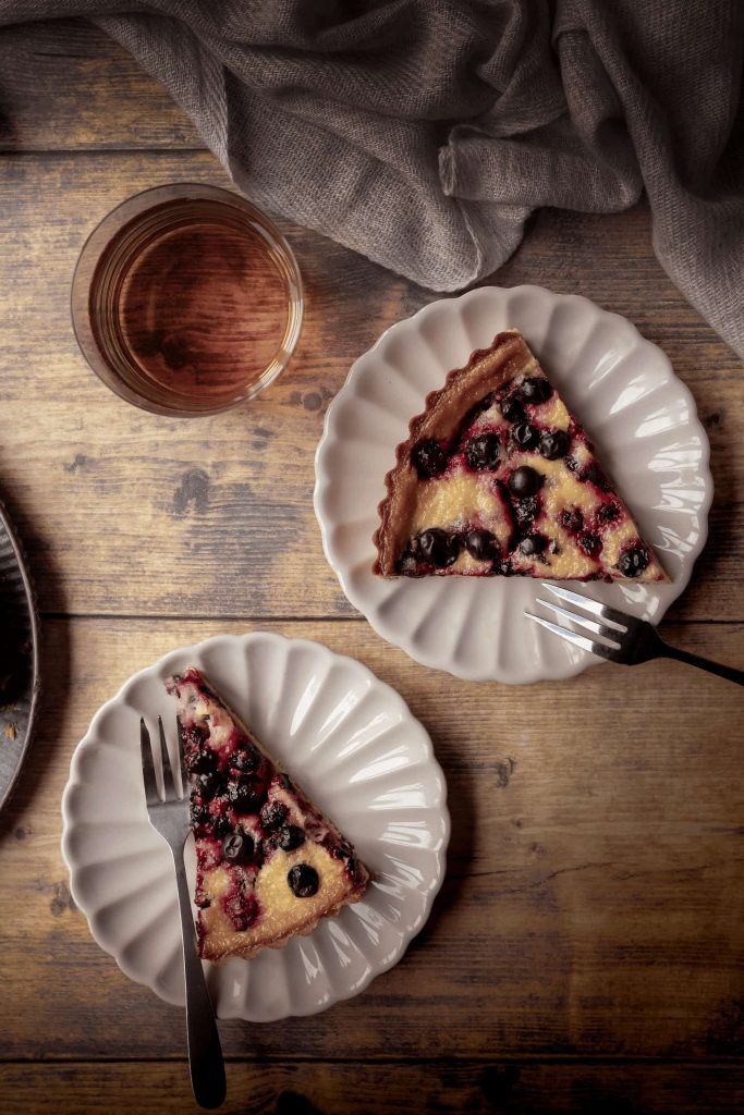 Blackcurrant Tart - Recipe Development - Lou Carruthers - Cotswold Food Photographer