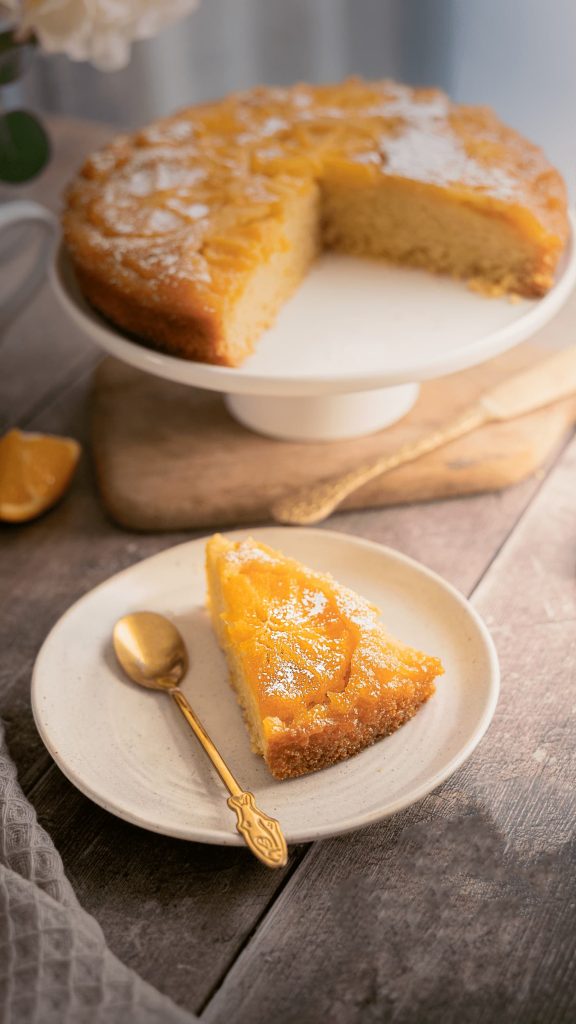Haig Housing - VE Day 80 Orange Polenta Cake - Lou Carruthers Photography - Cotswold Food Photographer