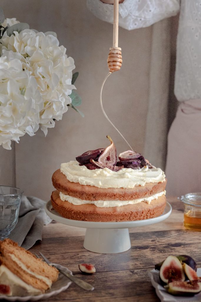 Kenwood UK - Honey & Fig Cake - Lou Carruthers Photography - Cotswold Food and Drink Photographer