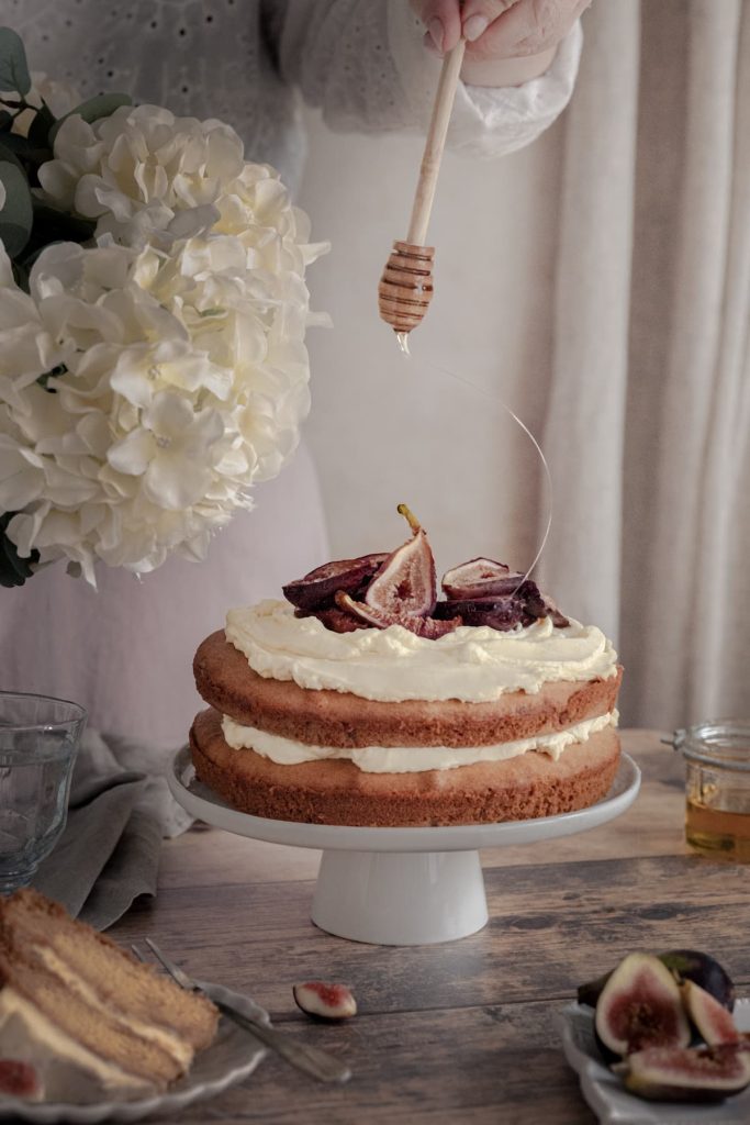 Kenwood UK - Honey & Fig Cake - Lou Carruthers Photography - Cotswold Food and Drink Photographer