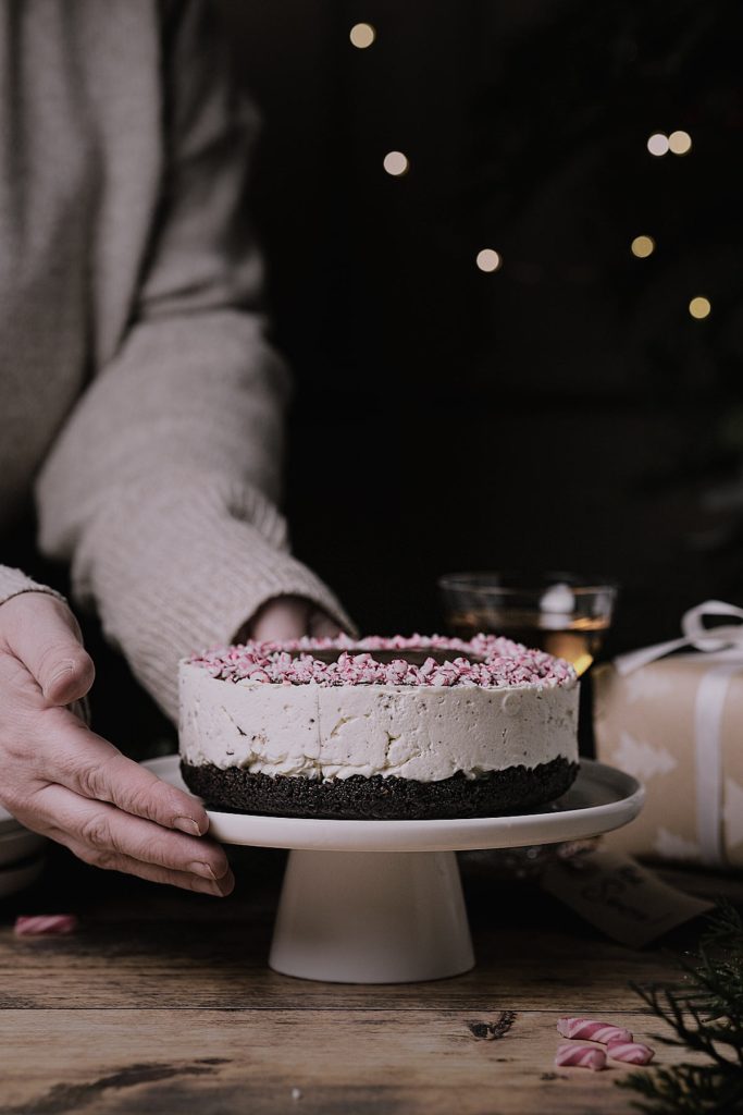 Kenwood UK - Peppermint Bark Cheesecake - Lou Carruthers Photography - Cotswold Food and Drink Photographer