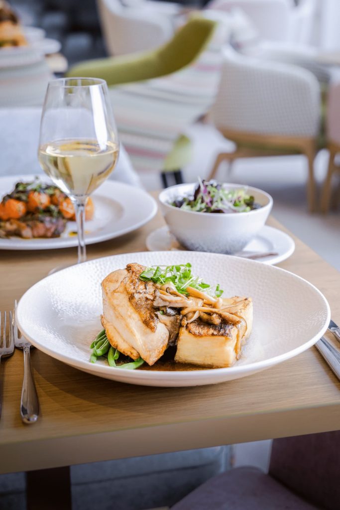 Roast Chicken -Siddington Park Restaurant Photography - Lou Carruthers Photography - Cotswold Food Photographer