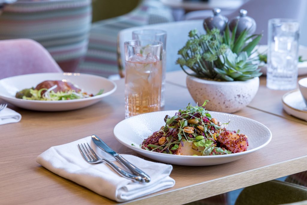 Super Salad -Siddington Park Restaurant Photography - Lou Carruthers Photography - Cotswold Food Photographer